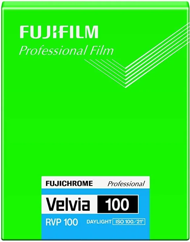 1 Fujifilm Velvia 100 4×5 20 Hoja
