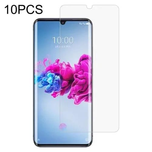 10 PCs Película de Vidrio Templado ZTE Axon 11 4G 0.26mm 9H 2.5D