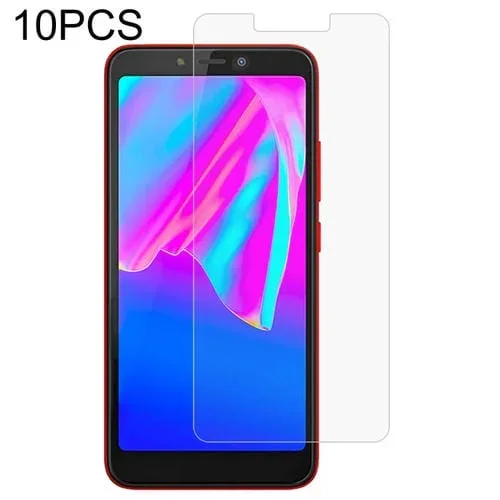 10 PCs Película Vidrio Templado Infinix Smart 2 Pro 0.26mm 9H 2.5D