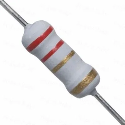 2R2 2W Resistencia Oxido Metal 2,2 Ohm 2W 5%