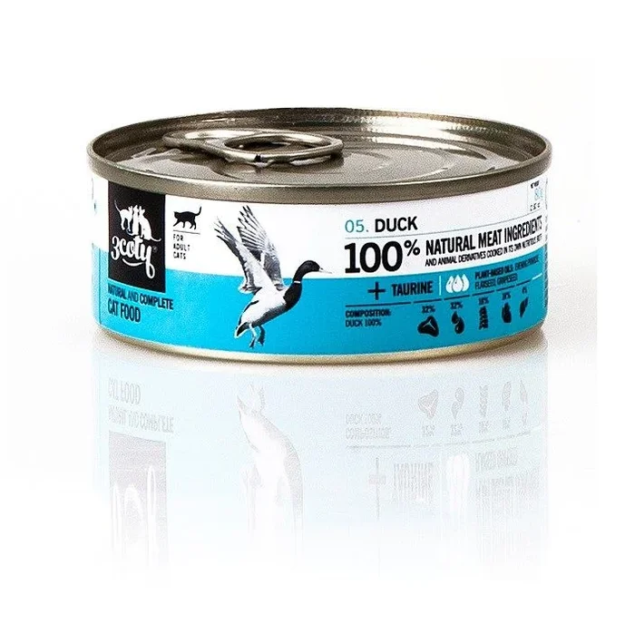 3coty duck – wet cat food – 80g