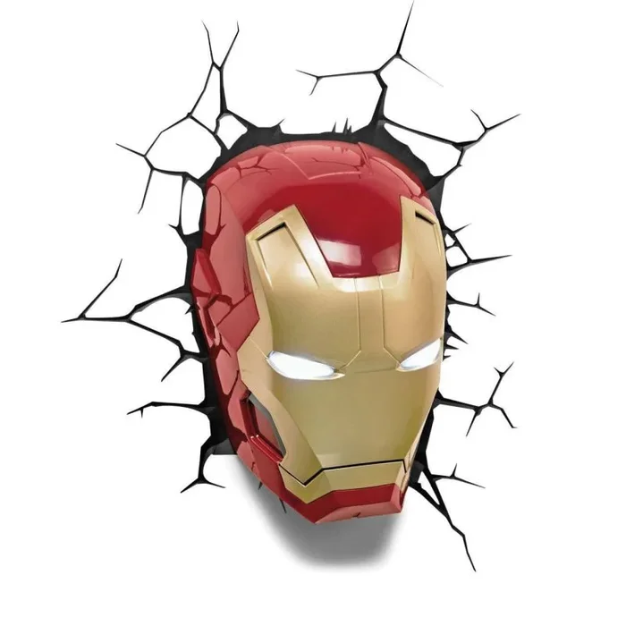 3DlightFX Iron Man Figura iluminada decorativa LED