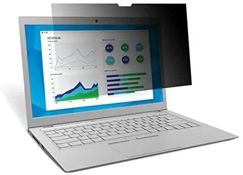 3M Filtro de privacidad de para ordenadores personales con pantalla panorámica Edge-to-Edge de 12,5″