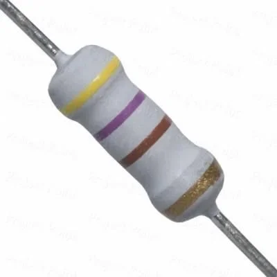 470R 1W Resistencia Carbon 470 Ohm 1W 5%