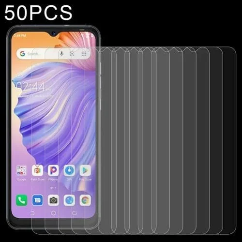 50 PCs Película Vidrio Templado Tecno Pop 5 Go 0.26mm 9H 2.5D