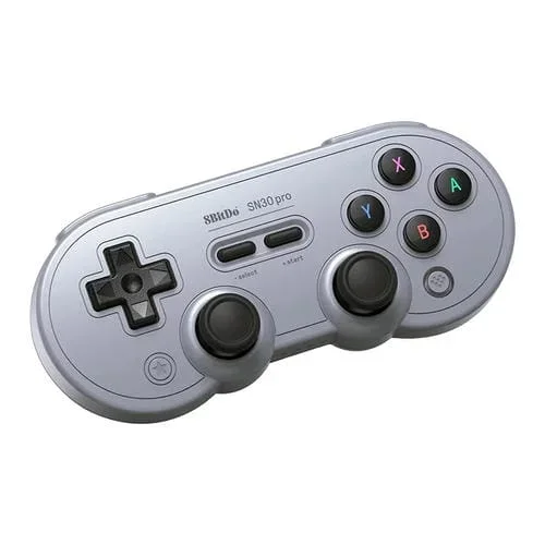 8Bitdo Sn30 Pro Bluetooth Gamepad Versión Hall para Switch / Steam / PC / Android (Gris)