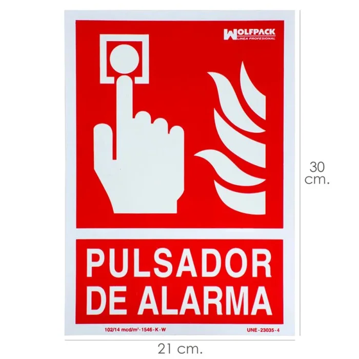 A Forged Tool 15051210 placa y señal para el aire libre