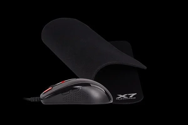 A4 Tech Ratón para Juegos X710 2000 dpi USB + X7 A4TMYS46028 Negro