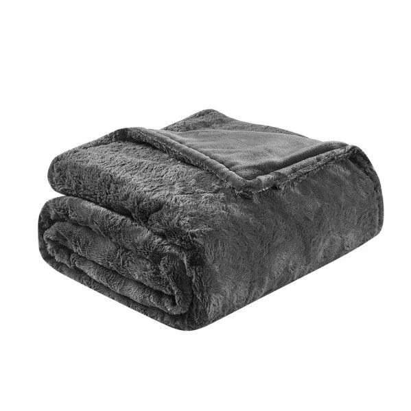 ABRILA – Hervas – Manta Eléctrica Gris 160W | 9 Niveles | Autoapagado | Protección de Seguridad | Lavable | 180×130 cm