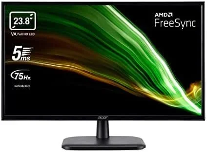 Acer EK240YCbi pantalla para PC 60,5 cm (23.8″) 1920 x 1080 Pixeles Full HD LED Negro