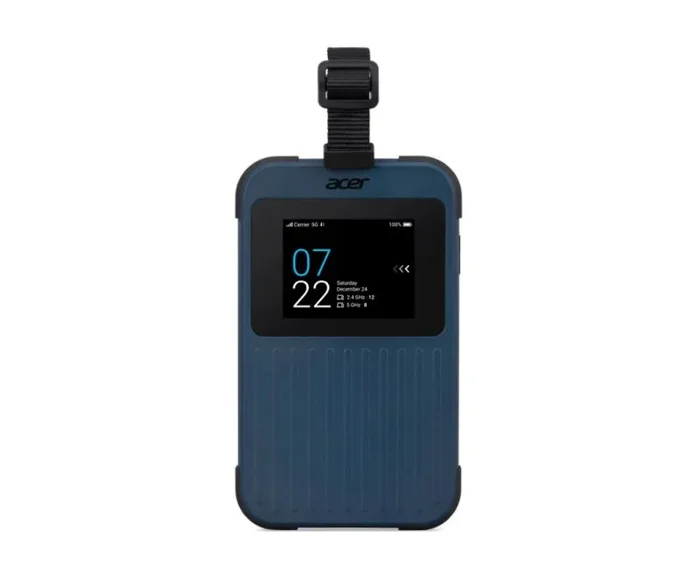 Acer Enduro Connect M3 – Router Wi-FI 5G SIM/vSIM con 20 GB ( Wi-Fi 6 2,4 GHz/5 GHz, Memoria 3 GB LPDDR4X, 8GB eMMC, USB 3.0 Tipo C), Rugerizado, Color Azul