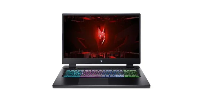 Acer Nitro 17 AN17-41-R23G Portátil 43,9 cm (17.3″) Full HD AMD Ryzen™ 7 7735HS 16 GB DDR5-SDRAM 512 GB SSD NVIDIA GeForce RTX 4050 Wi-Fi 6E (802.11ax) Windows 11 Home Negro