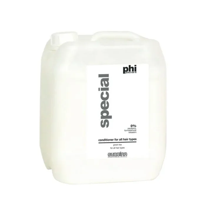 Acondicionador Subrina Professional Phi Special Green Tea, hidratante intensivo para el cabello, 5000 ml