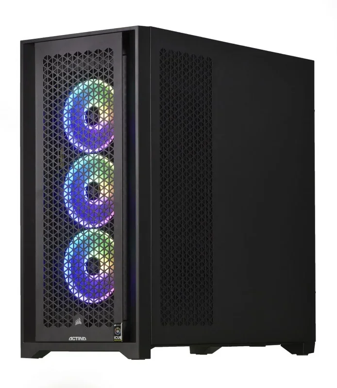 Actina 5901443286554 PC AMD Ryzen™ 7 5800X 32 GB DDR4-SDRAM 1 TB SSD NVIDIA GeForce RTX 3070 Midi Tower Negro