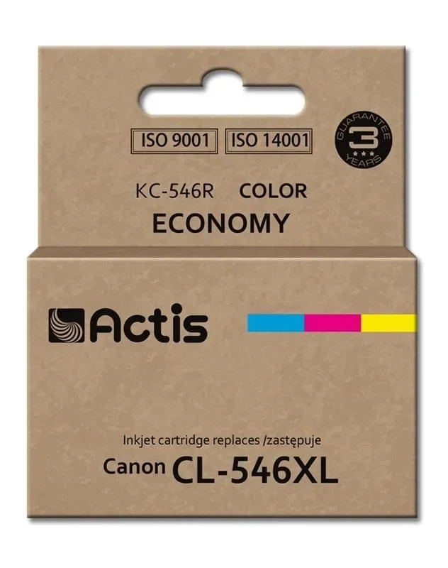 Actis Tinta KC-546R (repuesto Canon CL-546XL; estándar; 15 ml; color)