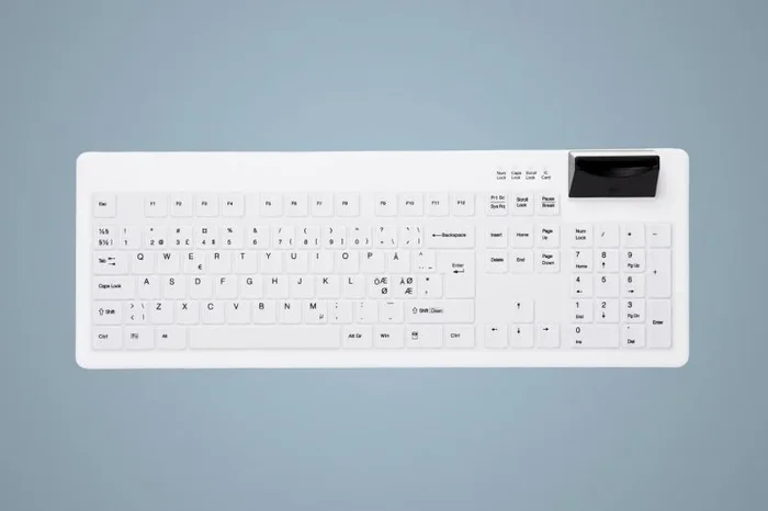 Active Key AK-C8200 teclado USB Alemán Blanco