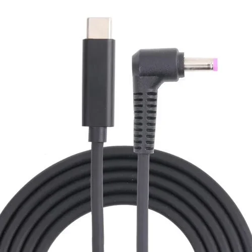 Adaptador Cable Macho 4.8×1.7mm a USB-C Tipo C, Longitud 1.8M