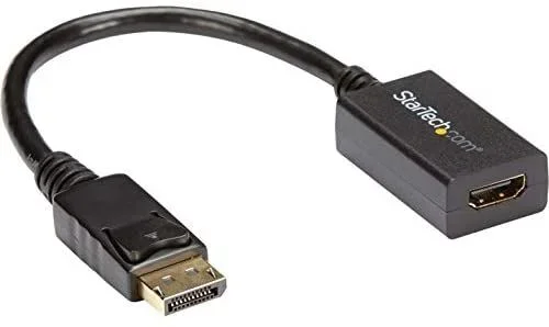 adaptador conversor de video displayport a hdmi cable convertidor dp pasivo hembra hdmi macho dp 1920×1200,3 años
