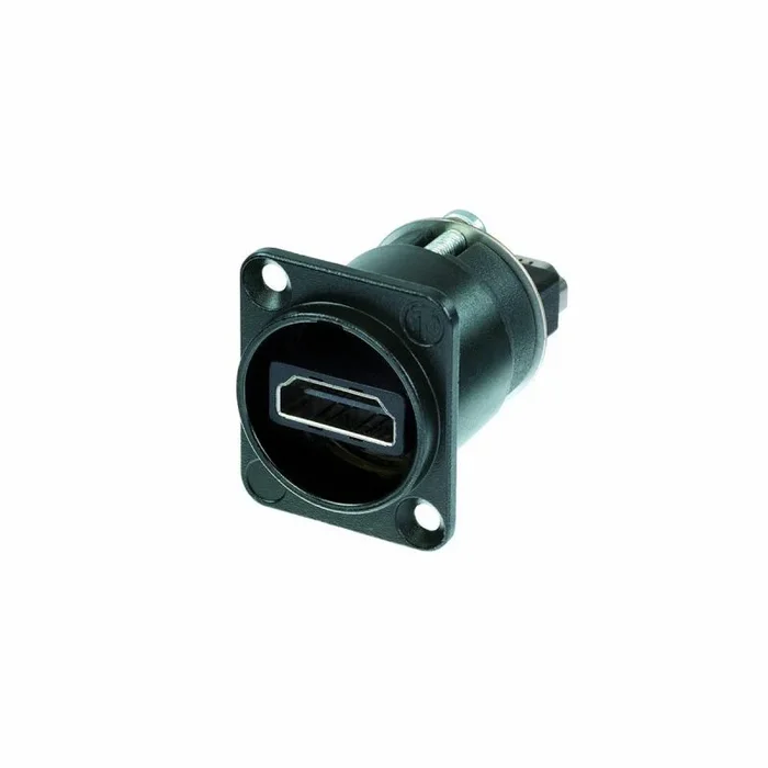Adaptador de alimentación directa hdmi, carcasa negra en forma de d