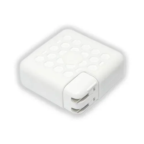 Adaptador de Corriente Cubierta Protectora para MacBook Pro 60W / Pro Retina 61W 13 Pulgadas (Blanco)