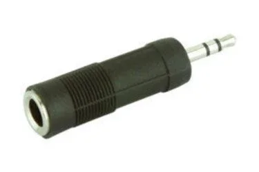 Adaptador estéreo 3.5 mm a hembra estéreo 6.35 mm Electro Dh 13.230 8430552022366