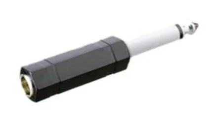 Adaptador JACK 6.3 Macho Mono A JACK 6.3 Hembra ST
