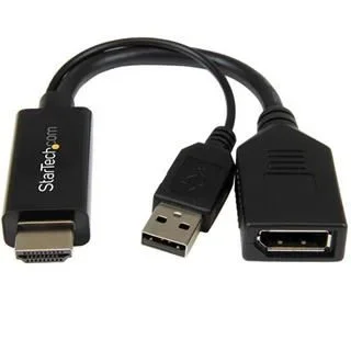 Adaptador startech hdmi a displayport 1.2 4k