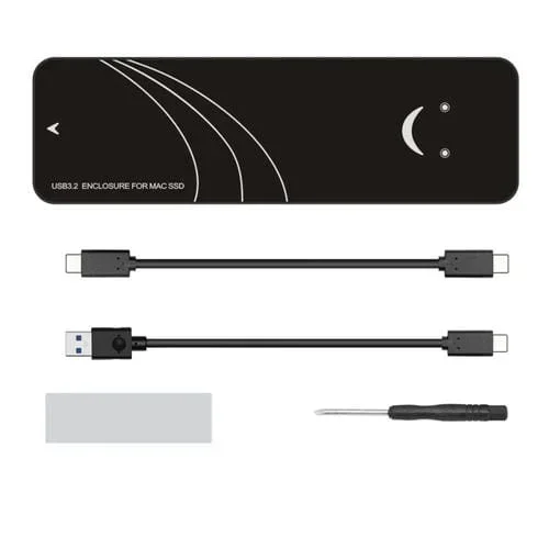 Adaptador USB 3.2 a SSD Mac Apple MacBook Air Pro (2013-2017) – Kit Cable C-C 20 Gbps