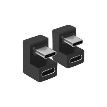 Adaptador usb-c equip 133476 macho hembra 180º 10gpps 100w pack 2 uds