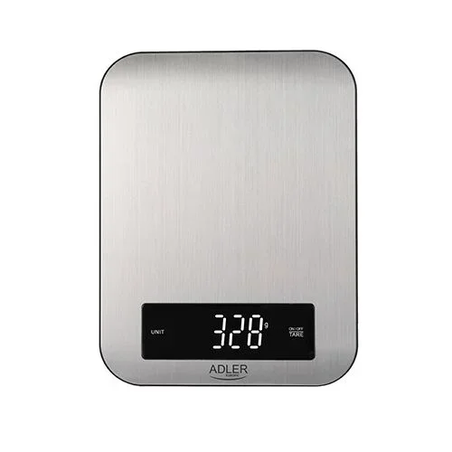 Adler AD 3174 báscula de cocina Blanco Encimera Rectángulo Báscula electrónica de cocina