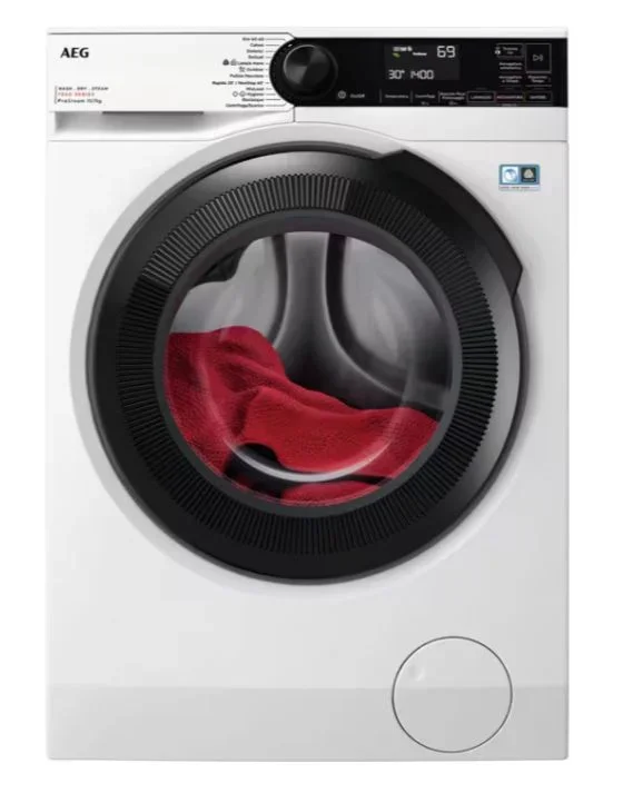AEG Series 7000 LWR7D1174B lavadora-secadora Independiente Carga frontal Blanco D