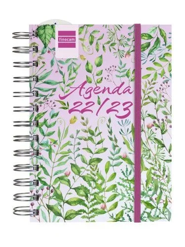Agenda escolar 2022-2023 mini institut 1/8 1 día página liberty finocam 530203623