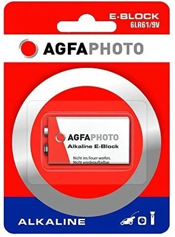AgfaPhoto 6LR61 Batería de un solo uso Alcalino