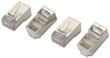 AISENS A139-0298 conector RJ-45 Acero inoxidable, Transparente