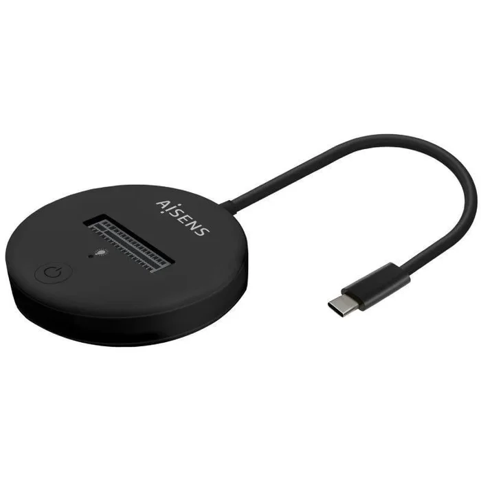 AISENS USB-C Dock M.2 (NGFF) ASUC-M2D013-BK SATA/NVMe A USB3.1 Gen2, Negra