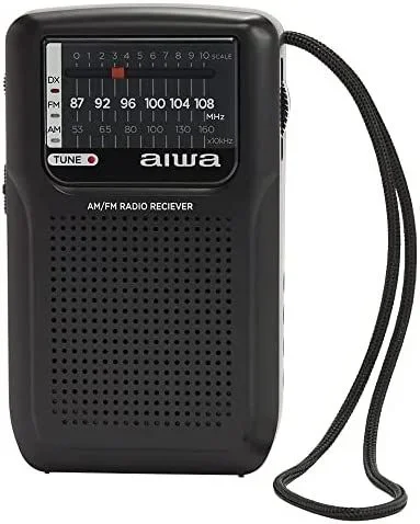 Aiwa RS-33 radio Portátil Analógica Negro