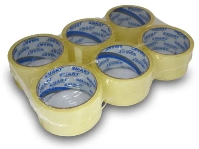 Akryl smart cinta adhesiva de embalaje 48/66 6 piezas transparente