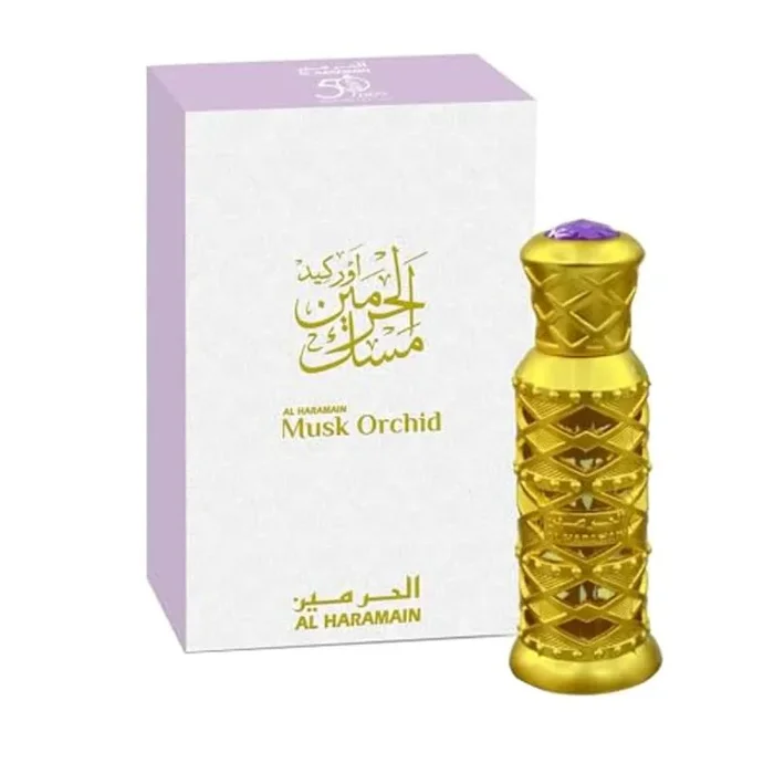 Al Haramain Musk Orchid Perfume Oil 12ml