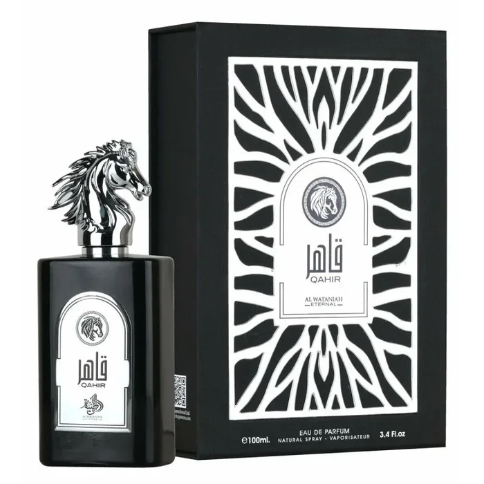 Al Wataniah Qahir – Perfume de Lujo para Hombres, Eau de Parfum 100ml, Fragancia Potente y Sofisticada