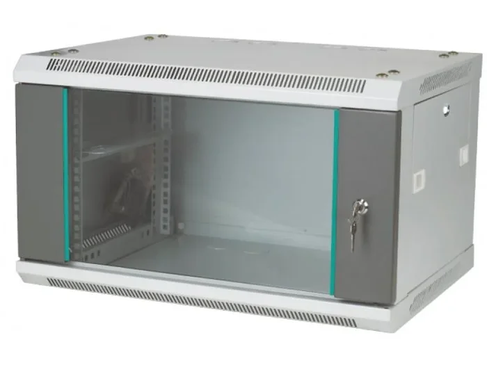 Alantec SW-6U-600-450-N-DSJ-OP-RP-B-S armario rack Bastidor de pared Acero inoxidable