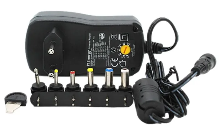 Alimentador Universal Salida 3-12vdc 600ma Con 6 Conectores Pce600-uni