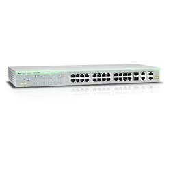 Allied Telesis AT-FS750/28PS-50 Gestionado Fast Ethernet (10/100) Energía sobre Ethernet (PoE) 1U Gris