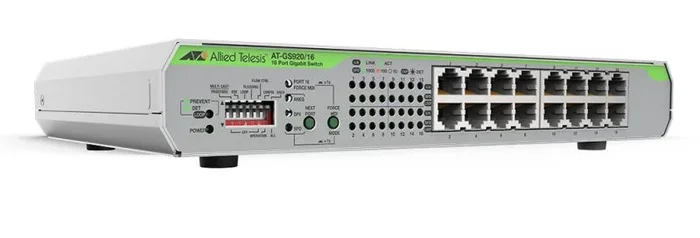 Allied Telesis AT-GS920/16-30 switch No administrado Gigabit Ethernet (10/100/1000) 1U Gris