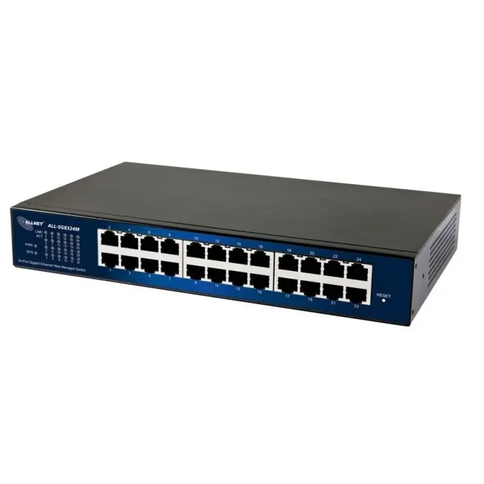 ALLNET ALL-SG8324M switch Gestionado L2 Gigabit Ethernet (10/100/1000) Negro