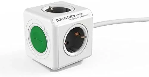 allocacoc PowerCube Extended Switch incl. 1,5 cable Type F