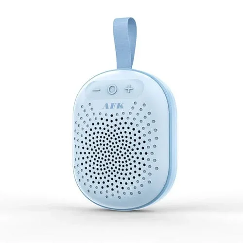 Altavoz Bluetooth Aec Bt513 RGB Light Impermeable con Soporte Tarjeta FM y TF (Sky Blue)