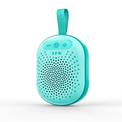 Altavoz Bluetooth Aec Bt513 RGB Light Impermeable soporte Tarjeta FM/TF (Azul Peacock)