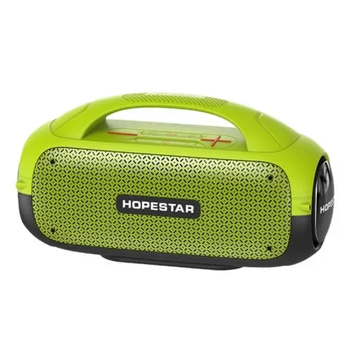 Altavoz Bluetooth Hopestar A50 80W IPX6 Portátil Impermeable Subwoofer Para Exteriores (Verde Hierba)