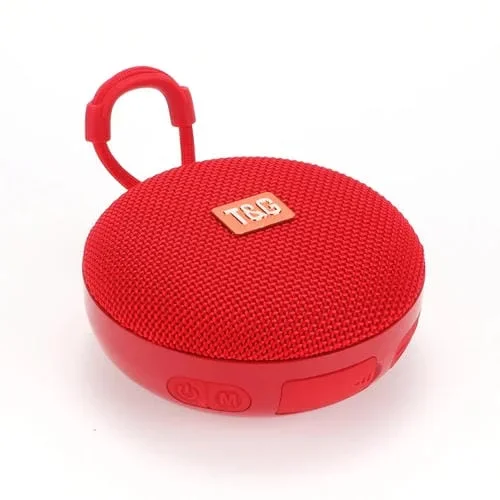 Altavoz Bluetooth T&G Tg352 Portátil Exteriores Tws Subwoofer Estéreo (Rojo)
