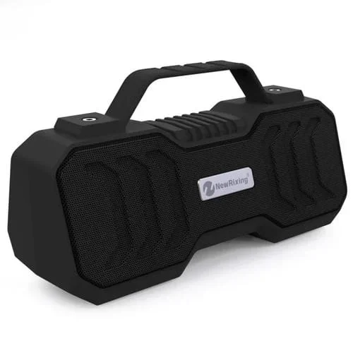 Altavoz Estéreo Inalámbrico Newrixing Nr-4500 Bluetooth Portátil Función TWS FM (Negro)